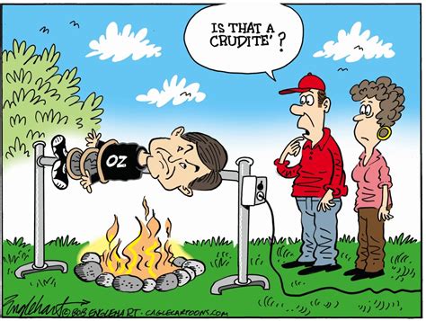 The Cagle Post On Twitter DR OZ AND HIS CRUDITE By Bob Englehart