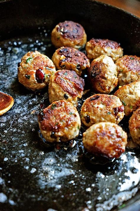 Persian Meatballs With Dried Cherries And Pistachios Keviniscooking