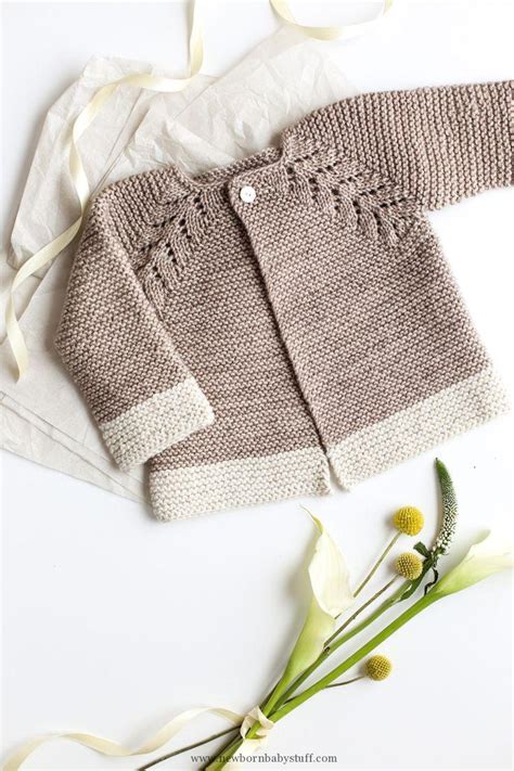 These adorable cardigans in the pictures below will suit a baby from a newborn to 12 months old. Baby Knitting Patterns Lovely Knit Top Down Cardigan Baby ...