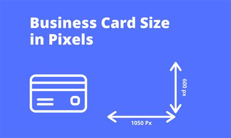 A business card had sanctioned. Business Card Size in Pixels in 2020