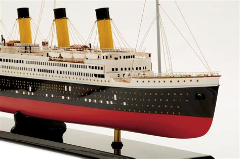 Rms Titanic Lifeboat Model Ship Model Handcrafted Wooden Replica With