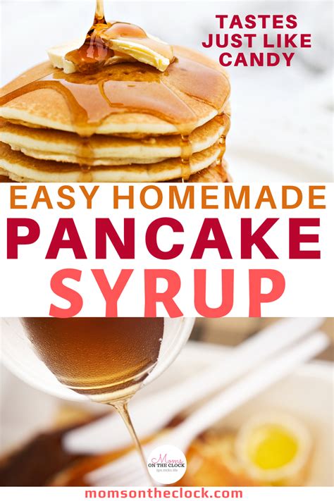 Homemade Vanilla Pancake Syrup Artofit