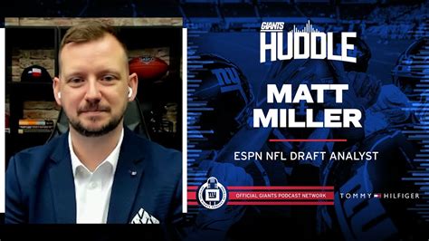 ESPN S Matt Miller On Latest NFL Draft Buzz New York Giants YouTube