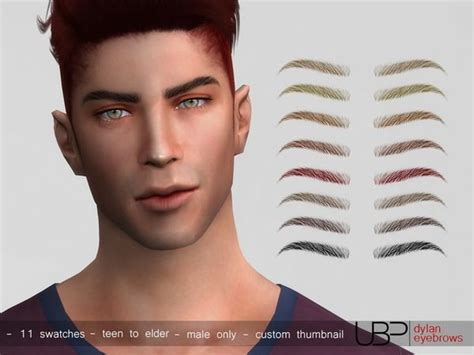 Remussirions Eyebrows 10 Sims 4 Cc Eyes Sims 4 Hair Male Sims 4