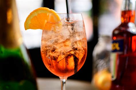 Aperol is an italian bitter apéritif made of gentian, rhubarb, and cinchona, among other ingredients. The Aperol Spritz Is Not a Good Drink by REBEKAH PEPPLER - Site Title