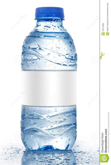 soda water bottle  blank label isolated  white stock photo image  background drops