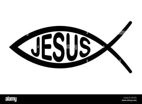Jesus Fish Symbol Sign Of The Fish A Symbol Of Christian Art With
