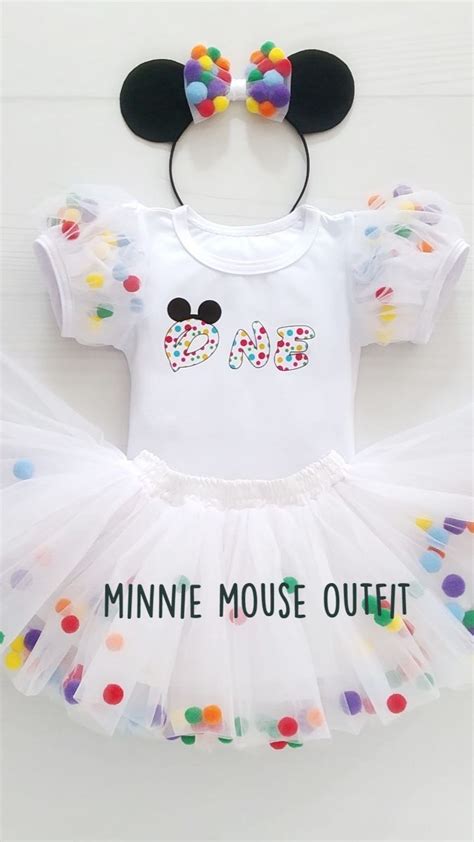 Minnie Mouse Outfit Kids Dress Kids Fashion Minnie