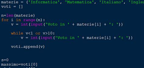 Esempi Di Programmi In Python