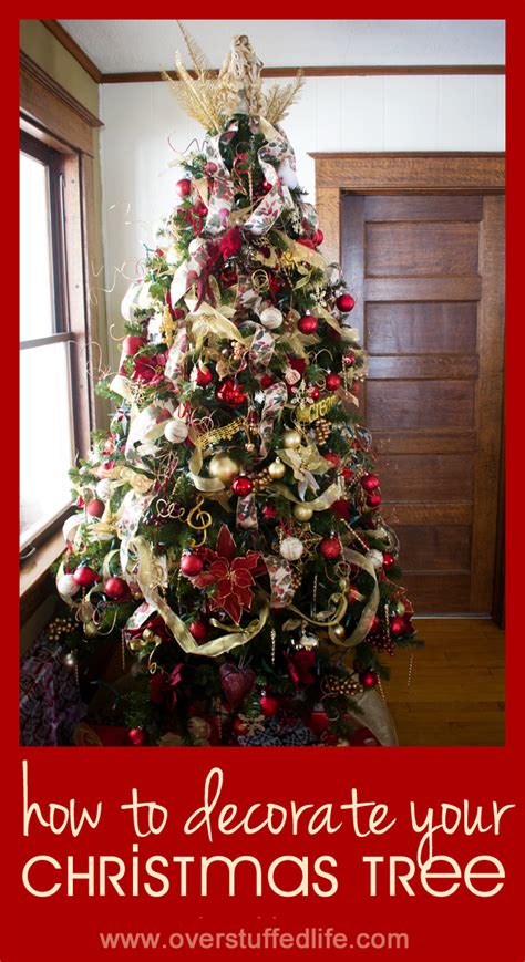 How To Decorate Your Christmas Tree Overstuffed