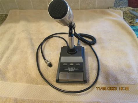 Yaesu Md 1 C8 Ham Radio 8 Pin Desk Microphone 12500 Picclick