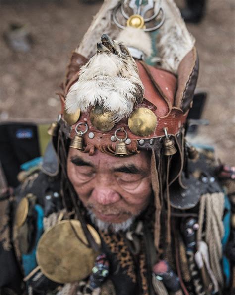Mongolian Shaman Photo By Gilles Sabrie Shaman Shamanic Journey