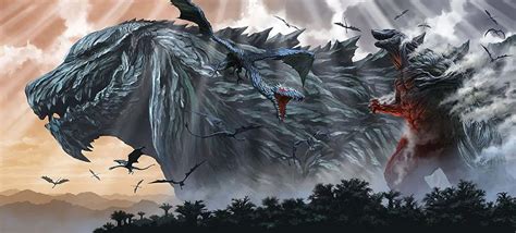 Download Mighty Godzilla Earth Roaring In Destruction Wallpaper