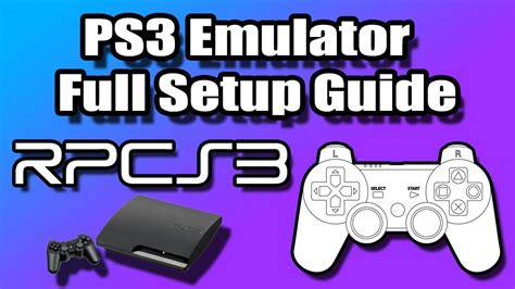 Rpcs3 Ps3 Emulator Full Setup Guide For Windows Youtube