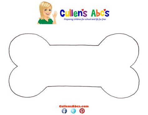 dog bone  preschool  childrens