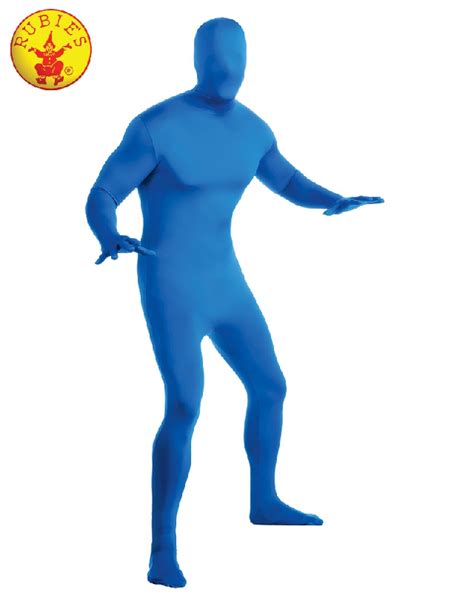 Anniversary T For Husband Wife Blue Second Skin Suit Costume Morph Suit