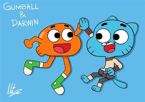 Maybe you would like to learn more about one of these? Gumball and Darwin by RadiumIven on DeviantArt