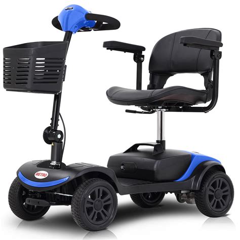 Compact Travel Power Scooter For Senior Uhomepro 4 Wheel Electric