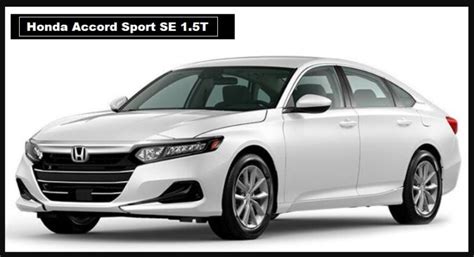 2023 Honda Accord Sport Se 15t Price Specs Top Speed Mileage