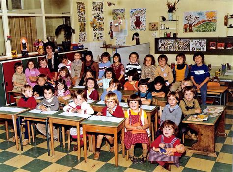 Photo De Classe Grande Section 19791980 De 1980 Ecole Maternelle