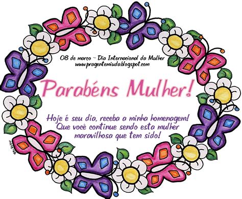 Cartões Coloridos para o Dia da Mulher Pra Gente Miúda Dia da mulher Dia internacional da