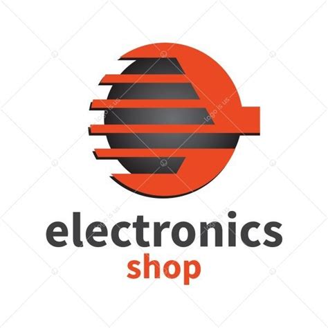 Electronics Shop Logo Logo Is Us Electronic Shop Shop Logo Logos