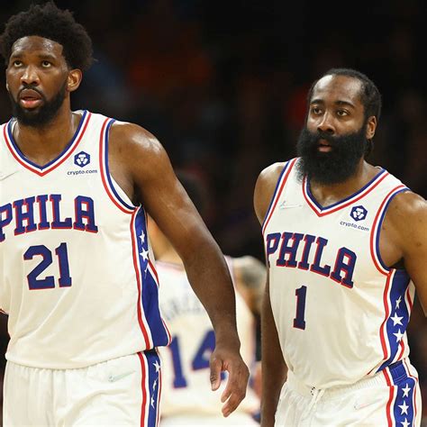 Ready To Shove Harden Out Joel Embiids 5 Word Taunt At James Harden Causes Another Storm