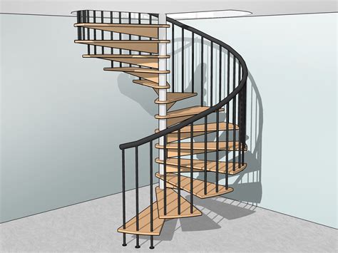 Cómo Construir Escaleras En Espiral 15 Pasos