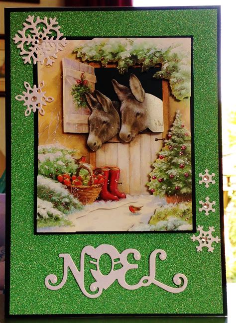 11 Christmas Card A5 Makings From Craft Creations Ltd Decoupage