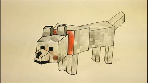 Maybe you would like to learn more about one of these? How To Draw Minecraft Wolf|Step By Step|Easy|Gregory (the ...