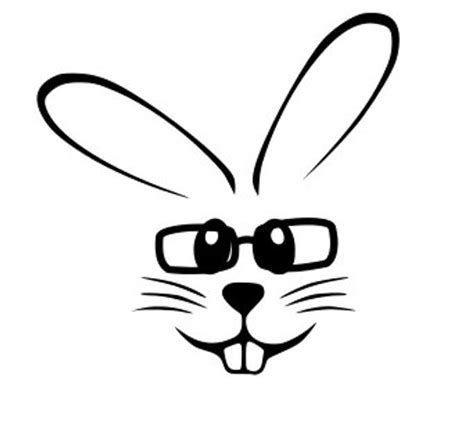 This product is digital file in svg format only. easter bunny glasses svg file digital by sweetsouthernsassy1