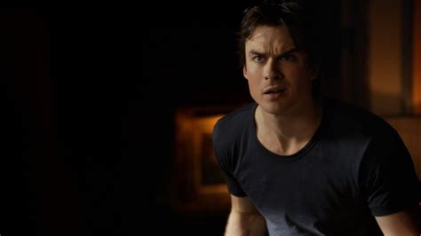 Tvd 5x18 Damon Tells Enzo About His Breakup With Elena Were Just