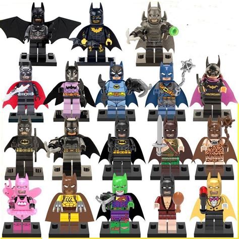 18pcs Dc Super Heroes Batman Minifigures Lego Compatible Batman