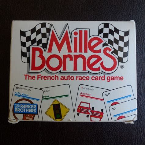 Vintage Mille Bornes Auto Race Card Game By Nvmercantile On Etsy