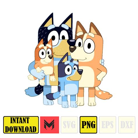 Bluey Friends Png Bluey Friends Instant Download Png Bluey Inspire
