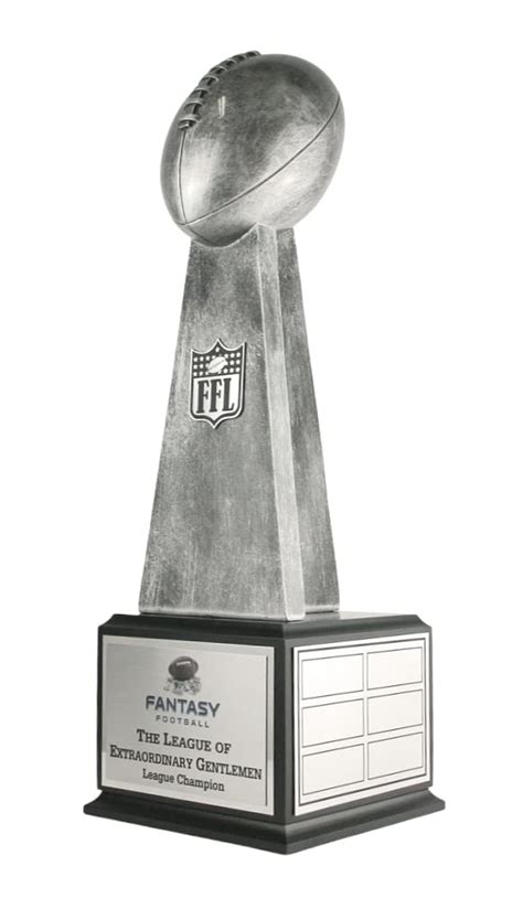 Buy The Ultimate Fantasy Football League Trophy 19 Lombardi Style