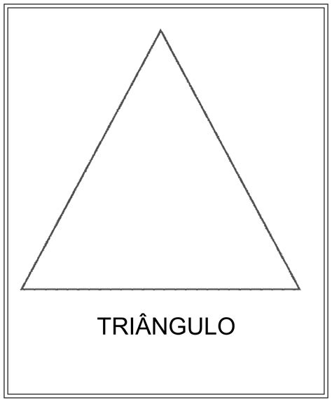 Desenhos Em Forma De Triângulo