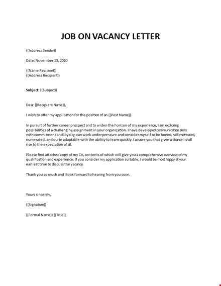 Simple Cover Letter For Job Job Cover Letter Simple Cover Letter