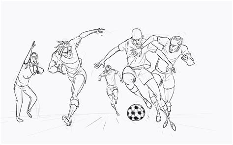 Soccer Poses Football Poses Football Art Soccer Drawing Football
