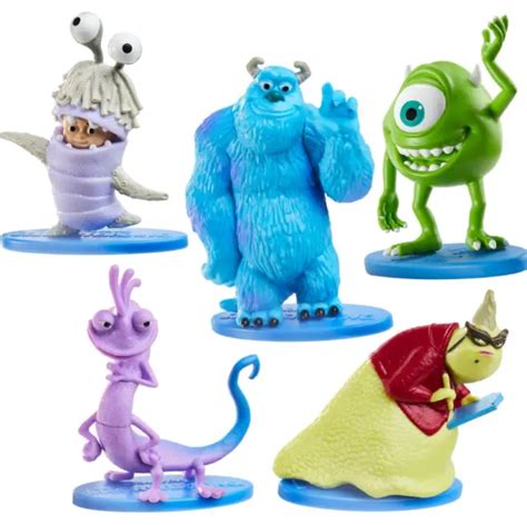 disney pixar monsters inc micro mattel collection figurines cake topper figure 17 98 picclick