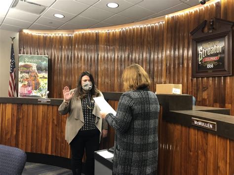 Tara Bedei Sworn In As Streators Mayor Wals