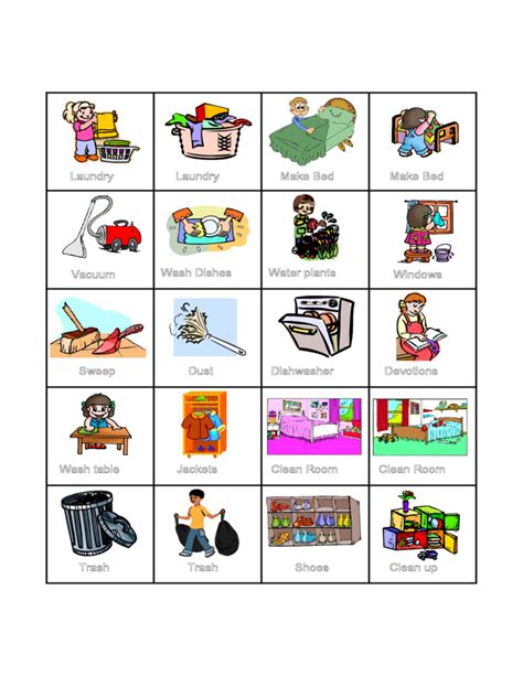 Chore Clipart Preschool Chore Preschool Transparent Free For Download