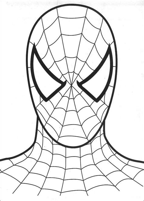 Dibujos para colorear de Spiderman