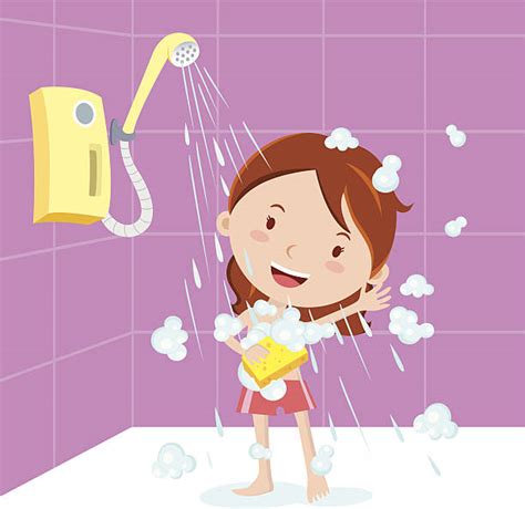 Shower Scrubber Illustrations Royalty Free Vector Graphics And Clip Art