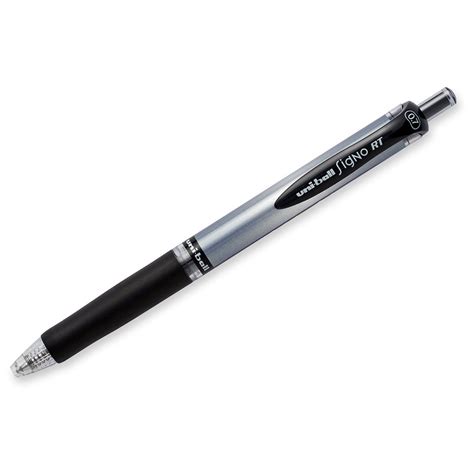 Uni Ball Signo 07 Gel Rt Medium Black Retractable Gel Pen 65940