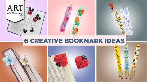 Creative Bookmark Ideas How To Make A Bookmark Handmade Easy Paper Crafts VENTUNOART