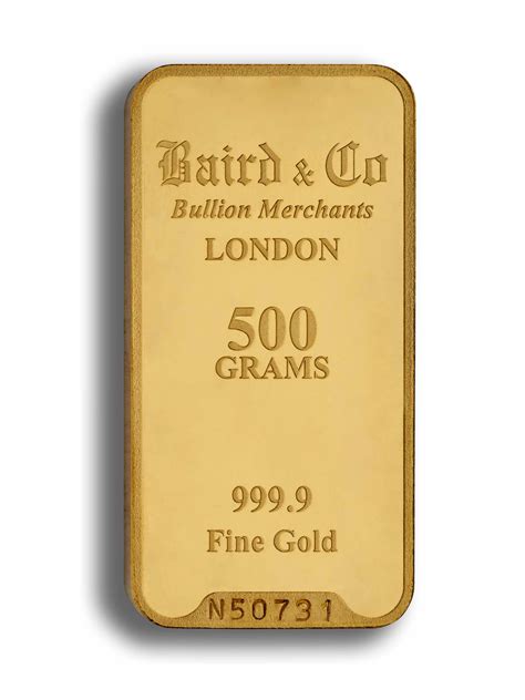 Gold Bullion 500 Grams Gold Bullion