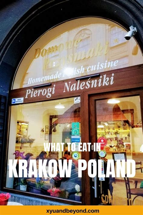 The Absolute Best Things To Eat In Krakow Poland