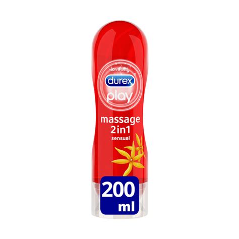 Buy Durex Play Sensual 2 In 1 Massage Gel 200ml Chemist Direct