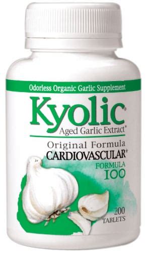 Kyolic Formula 100 Aged Garlic Extract Cardiovascular Supplement 200 Ct Pick ‘n Save